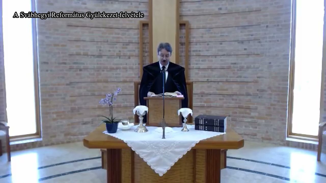 Református istentisztelet - 2021. április 4.
