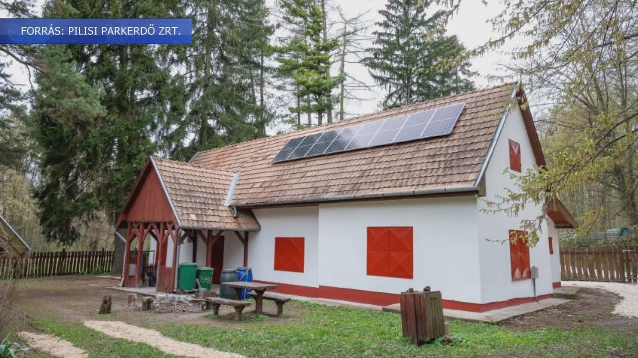 Erdei szálláshelyek újított fel a Pilisi Parkerdő Zrt