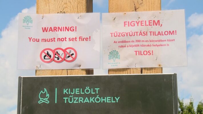 Tűzgyújtási tilalom – a szárazság miatt az egész országban fokozott óvatosságra van szükség