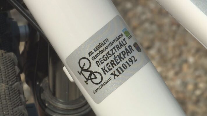 Hatékonyan segítik a lopott kerékpárok azonosítását és a lopások visszaszorítását