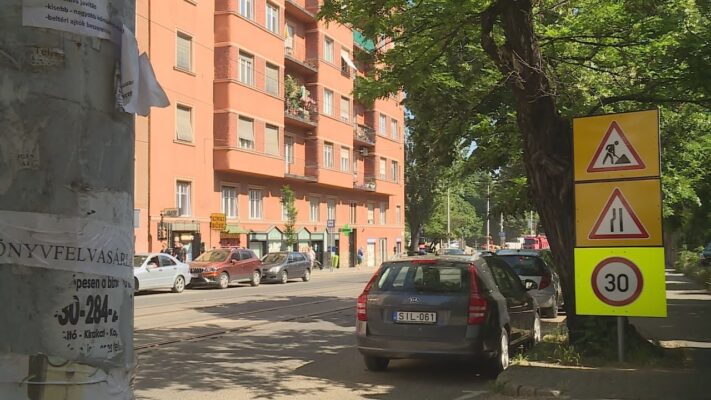 Hegyvidék főutcája - Jól halad a Böszörményi út átalakítási programja