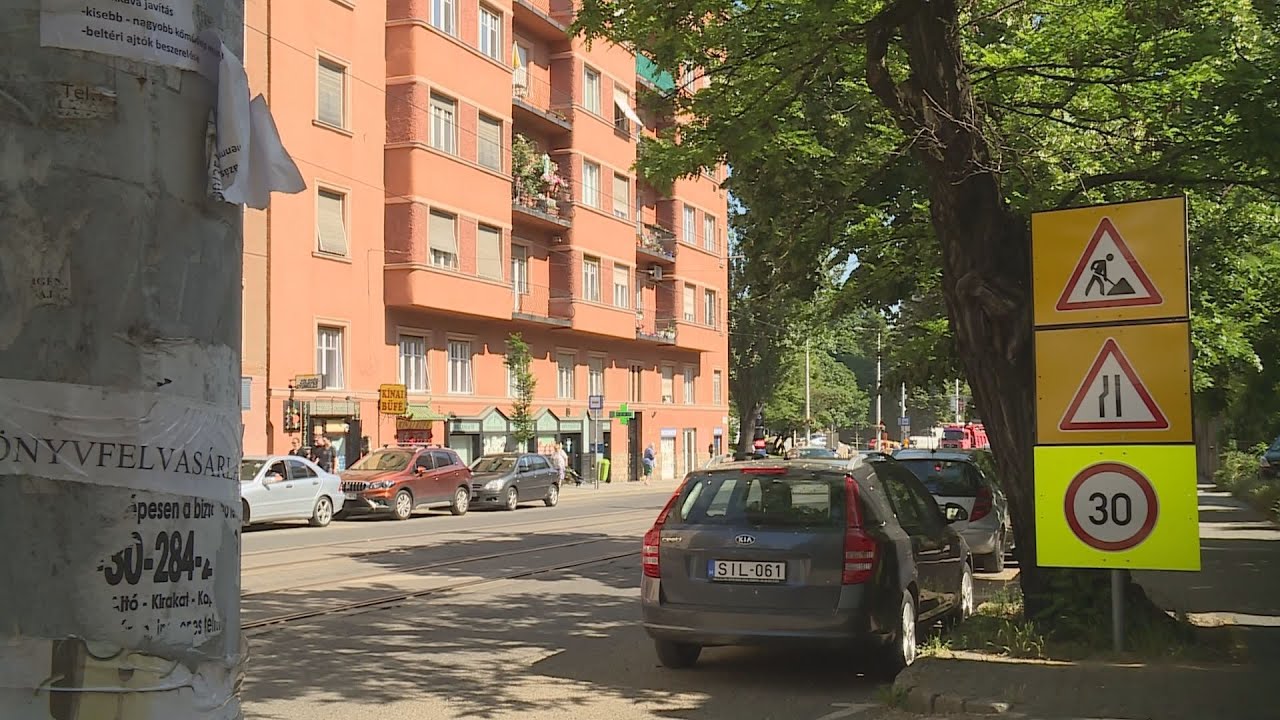 Hegyvidék főutcája - Jól halad a Böszörményi út átalakítási programja