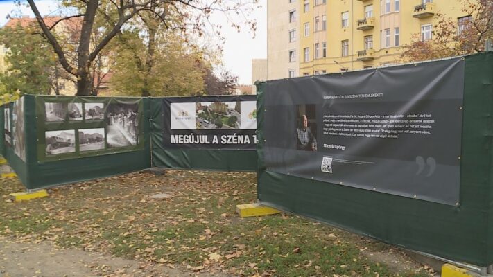 Megújul a Széna tér