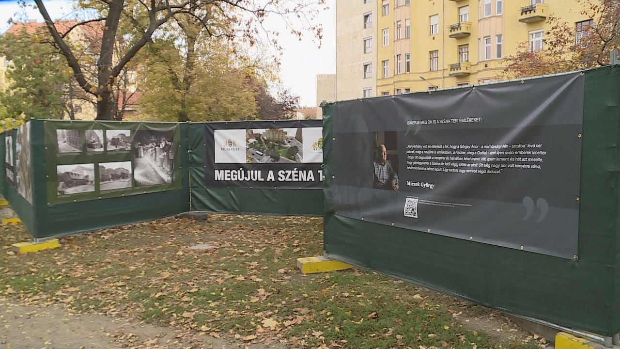 Megújul a Széna tér