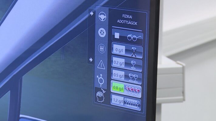 Közlekedésbiztonság - az ittas vezetés veszélyeit szimulátorral szemléltetik