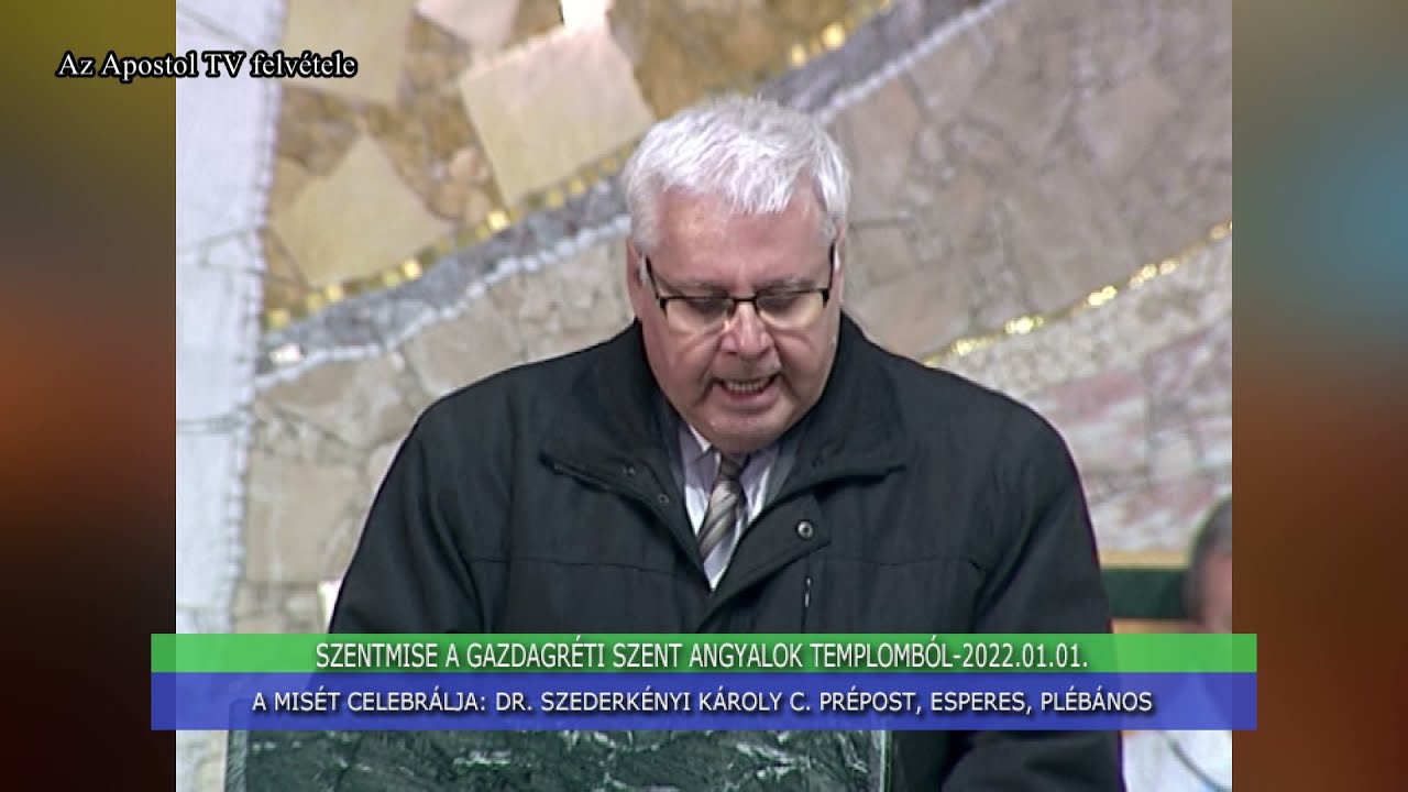 Szentmise - 2022. január 1.