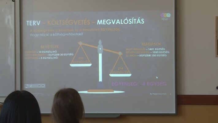 Rendhagyó órákkal folytatódik a pénzügyi tudatosság erősítését célzó pénzhét