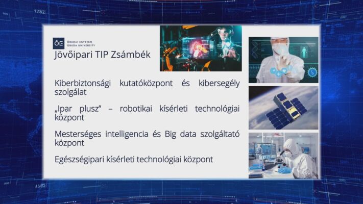 Új tudományos és innovációs park kialakításába kezd az Óbudai Egyetem