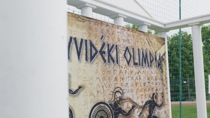 Újra fellobbant a Czakó utcai Sportközpontban az olimpiai láng