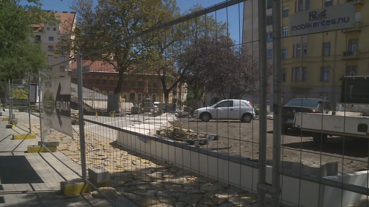 Őszre készülhet el a Széna tér felújítása