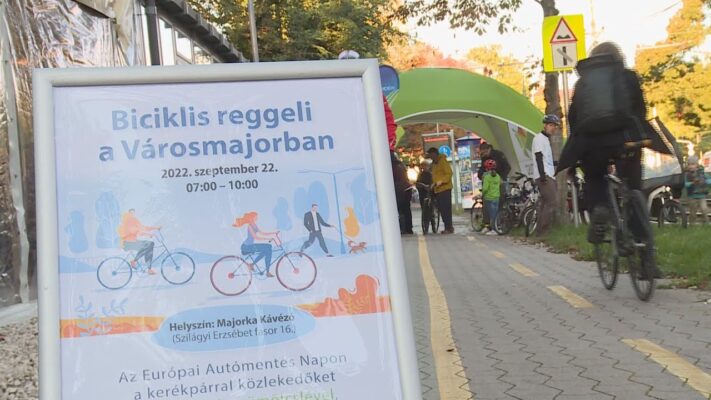A kerékpározást népszerűsítették a Városmajori Bringás Reggelin