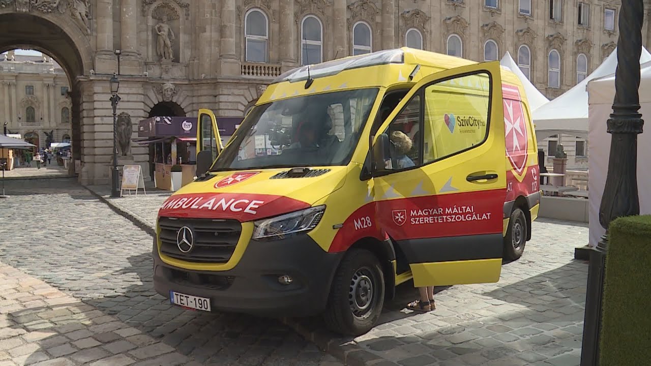 Adományokból kapott új mentőautót a Máltai Szeretetszolgálat