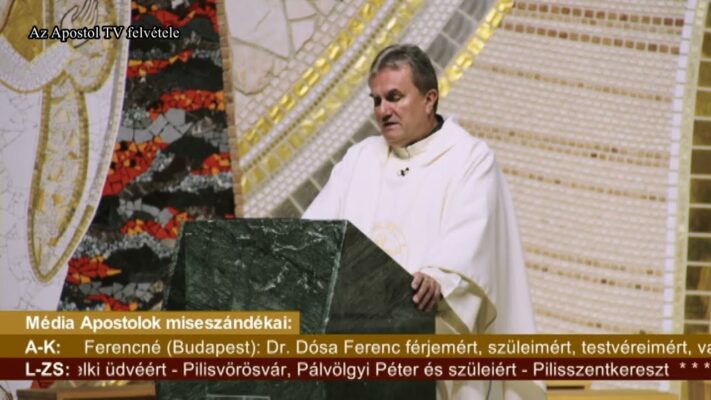 szentmise 2022 november 15