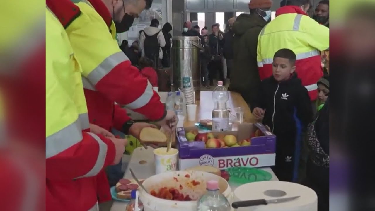 az ukrajnabol menekult csaladok
