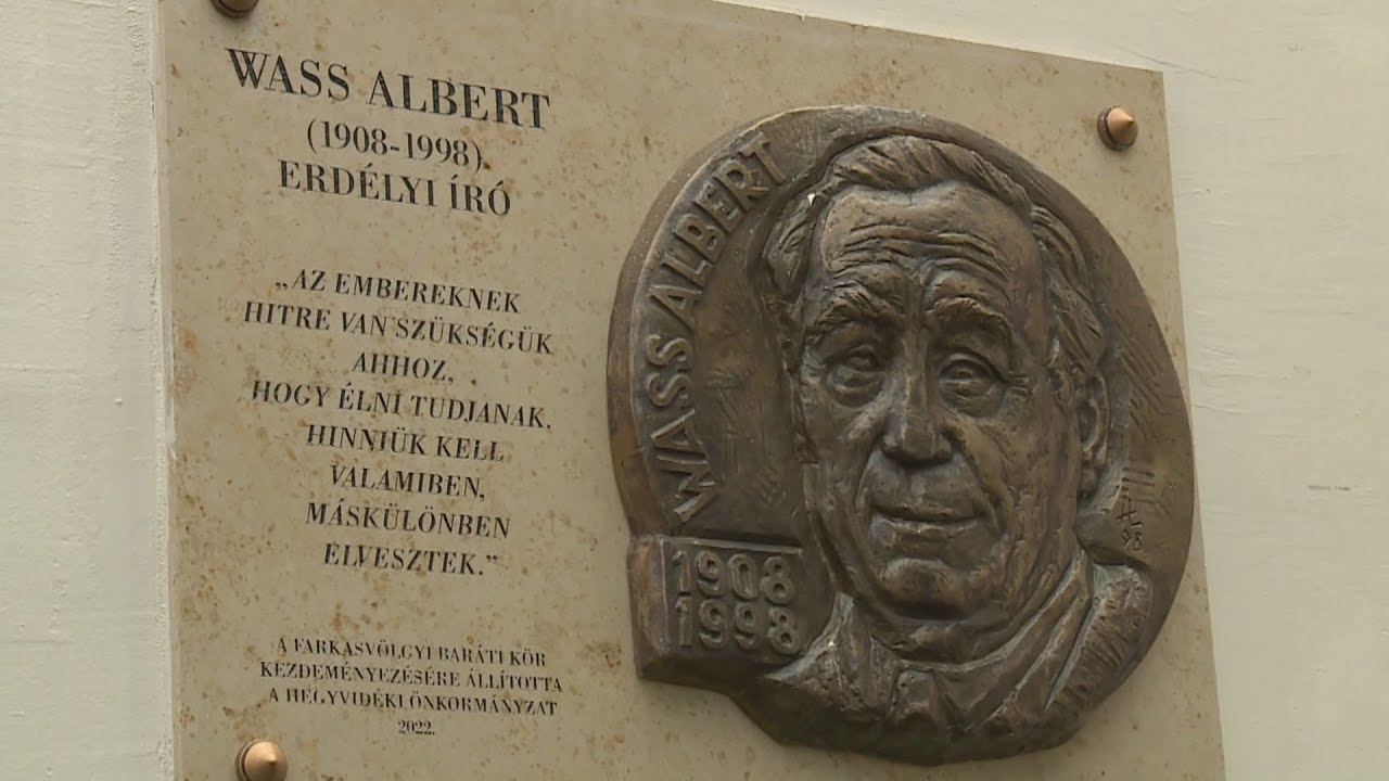 emlektablat avattak wass albert