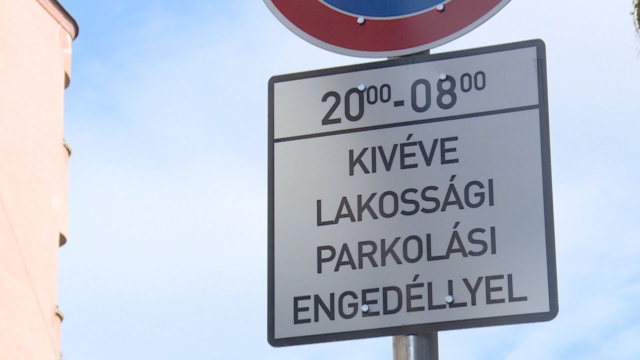 rezidens parkolas