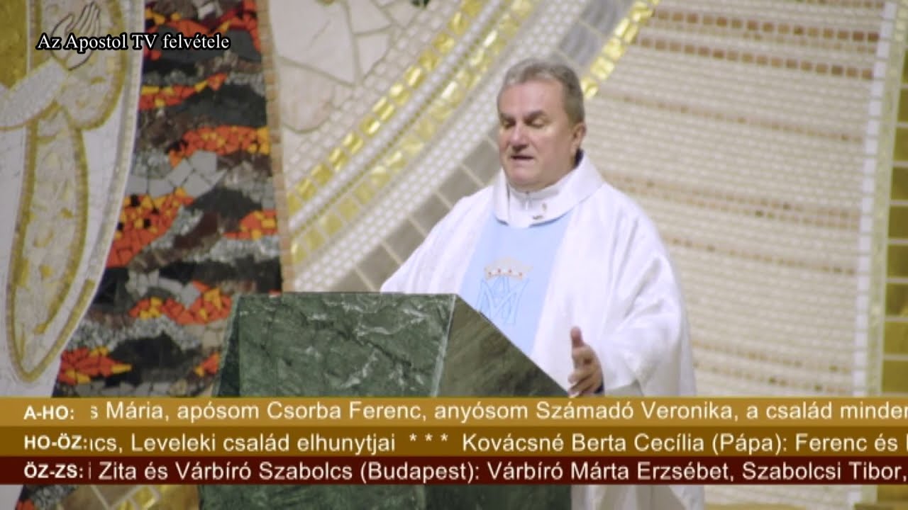 szentmise 2023 november 21