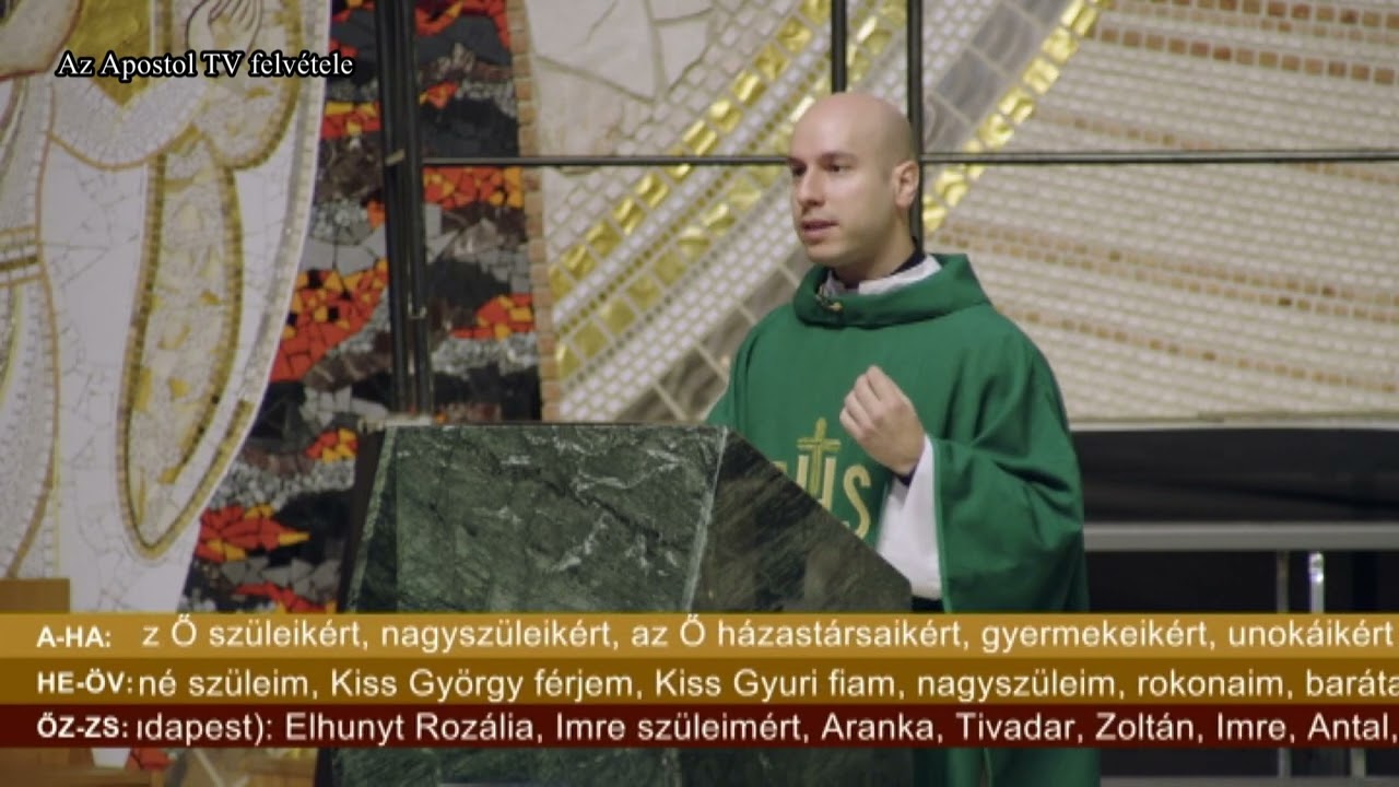 szentmise 2023 november 6