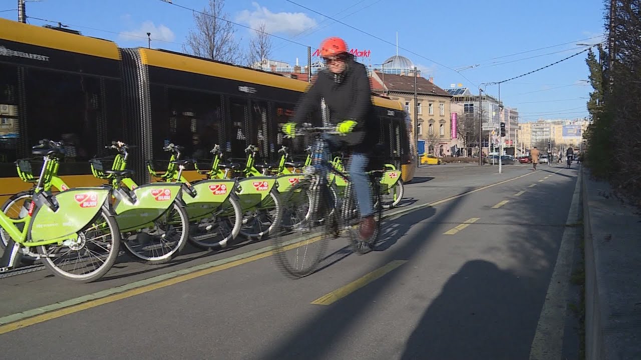 bubi bike egyre tobben kerekparo