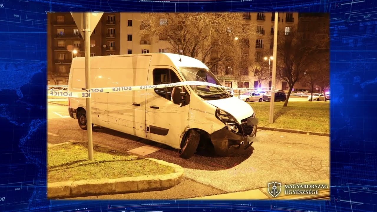 rendorautonak utkozott az emberc