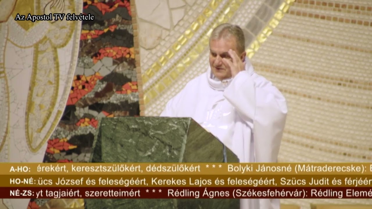 szentmise 2024 november 19