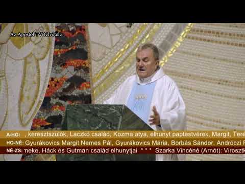 szentmise 2024 november 21