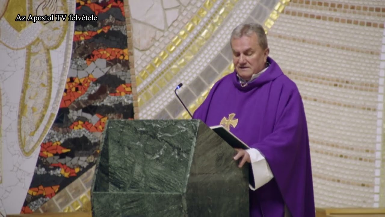 szentmise 2025 marcius 18