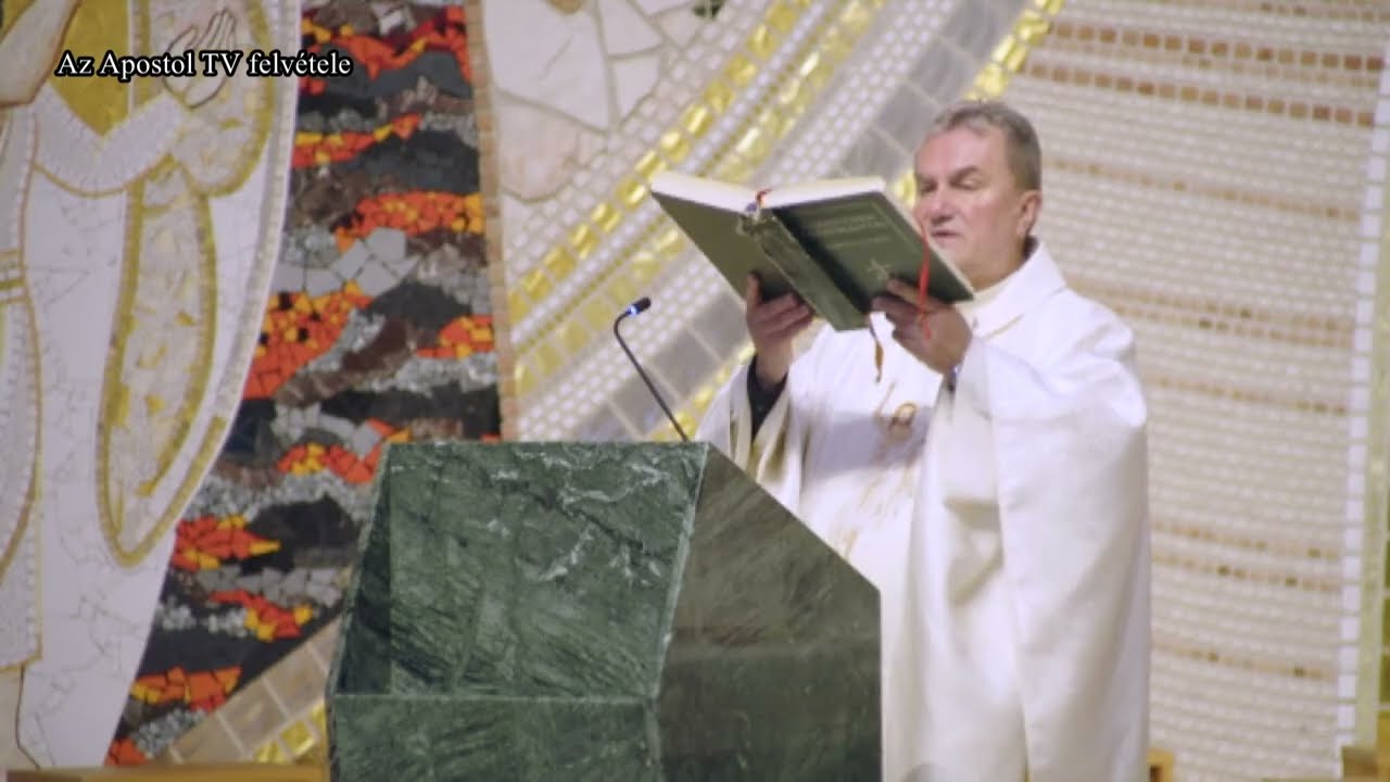 szentmise 2025 aprilis 22