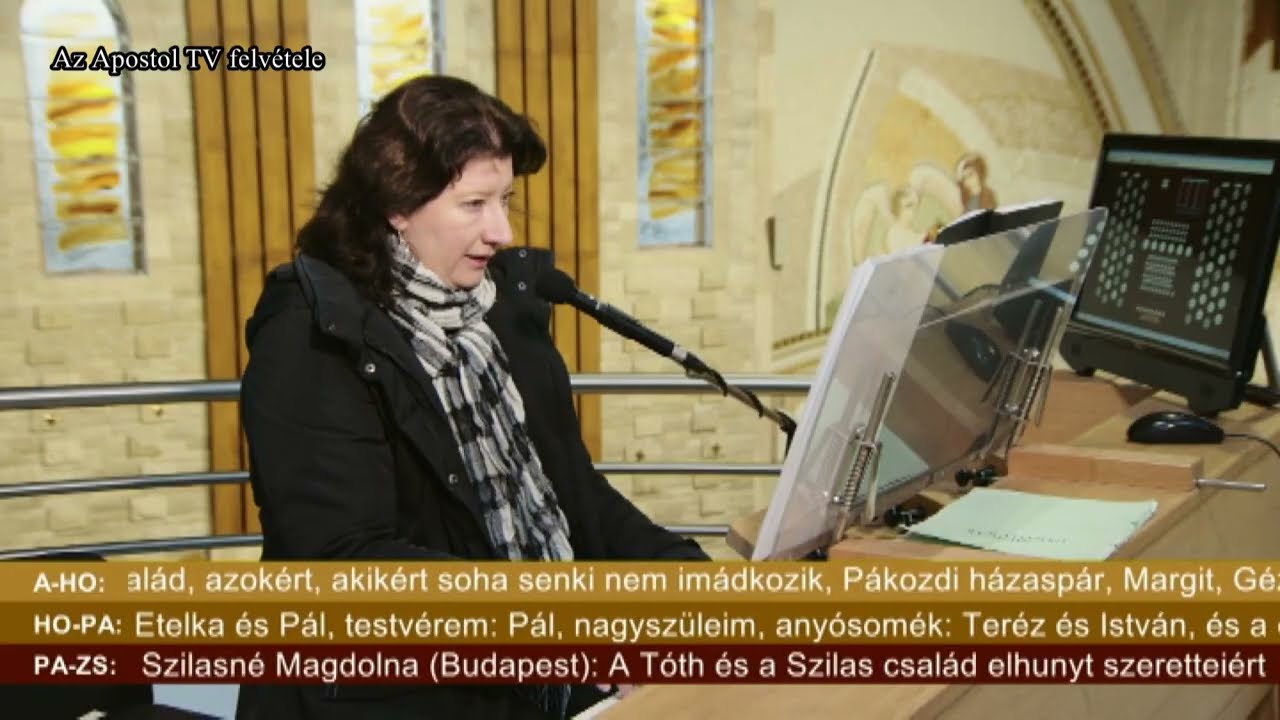 szentmise 2025 november 24