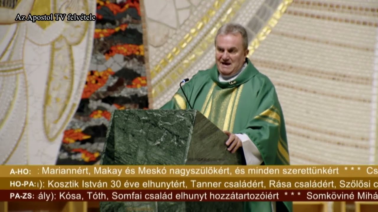 szentmise 2025 november 26