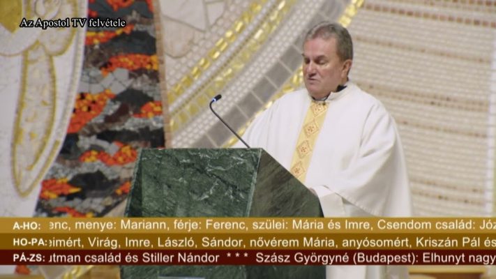 szentmise 2025 november 4