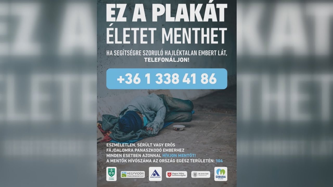 ez a plakat eletet menthet