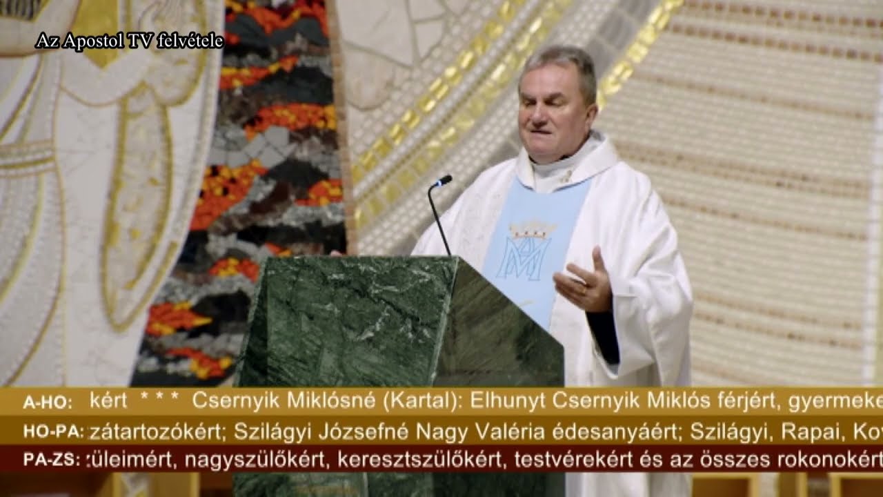 szentmise 2025 november 29