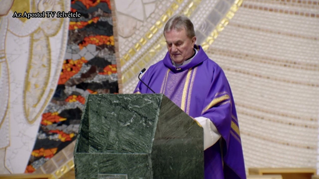 szentmise 2026 marcius 16